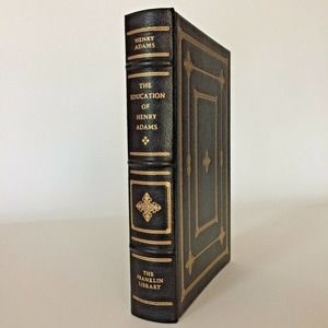 Education of Henry Adams Book Franklin Library 1980 Limited HB Leather History